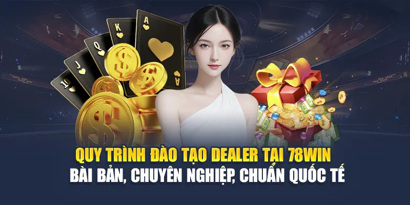 Quy trình đào tạo dealer tại 78WIN – Bài bản, chuyên nghiệp, chuẩn quốc tế